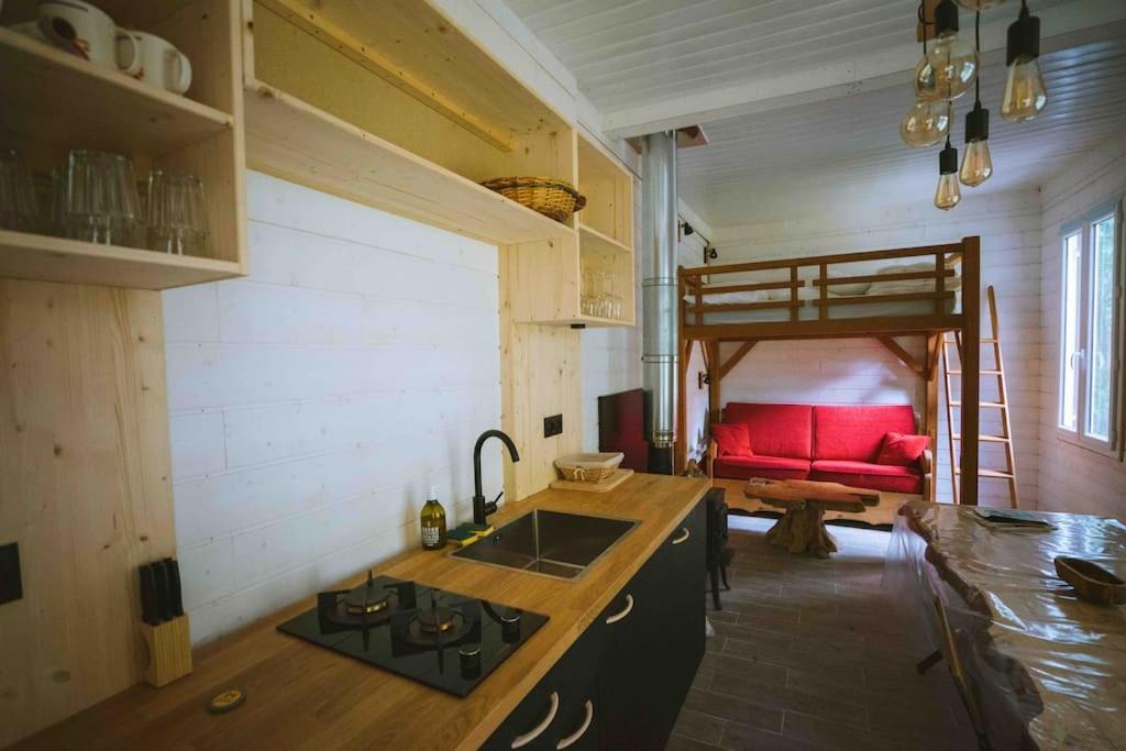 Le Chalet Du Bout Du Monde, En Bord De Riviere ! Grez-sur-Loing Luaran gambar